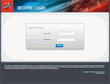 Tablet Screenshot of connect.bechtel.co.uk